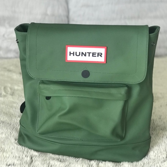 target green backpack